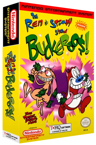 jeu Ren & Stimpy Show, The - Buckeroo$!